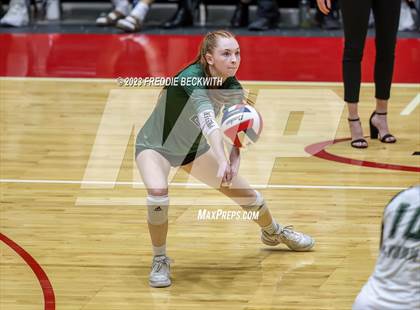 Thumbnail 2 in Grand Oaks vs. Prosper (UIL 6A Volleyball Semi-Final) photogallery.