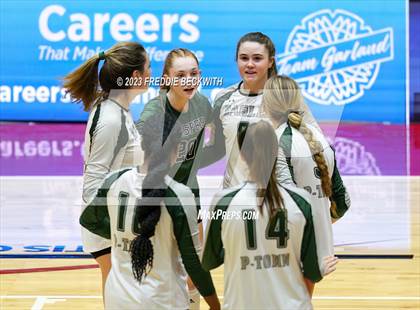 Thumbnail 1 in Grand Oaks vs. Prosper (UIL 6A Volleyball Semi-Final) photogallery.