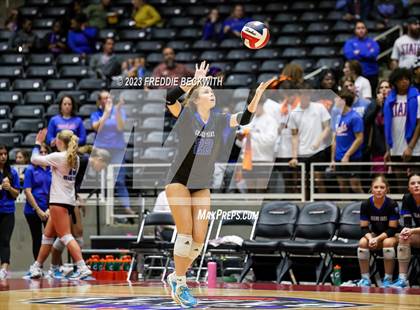 Thumbnail 1 in Grand Oaks vs. Prosper (UIL 6A Volleyball Semi-Final) photogallery.