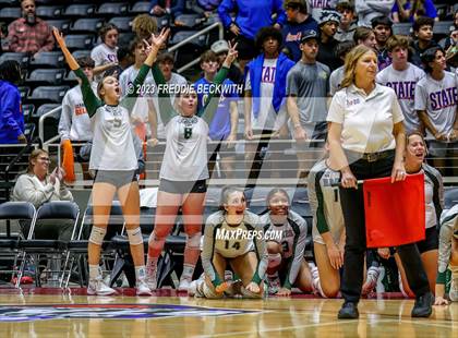 Thumbnail 1 in Grand Oaks vs. Prosper (UIL 6A Volleyball Semi-Final) photogallery.