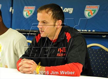 Thumbnail 2 in Zephyrhills vs. Poinciana (FHSAA State Final Four) photogallery.