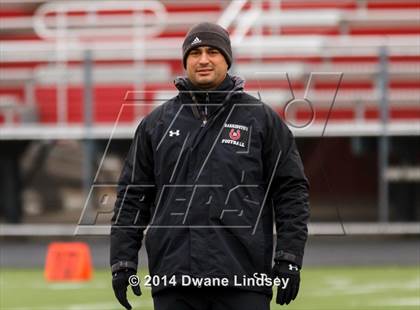 Thumbnail 3 in Barrington vs Maine South (IHSA 8A 2nd Round) photogallery.