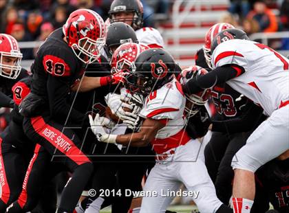 Thumbnail 3 in Barrington vs Maine South (IHSA 8A 2nd Round) photogallery.