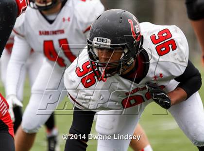 Thumbnail 1 in Barrington vs Maine South (IHSA 8A 2nd Round) photogallery.