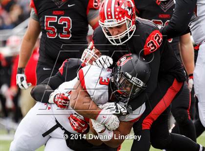 Thumbnail 3 in Barrington vs Maine South (IHSA 8A 2nd Round) photogallery.