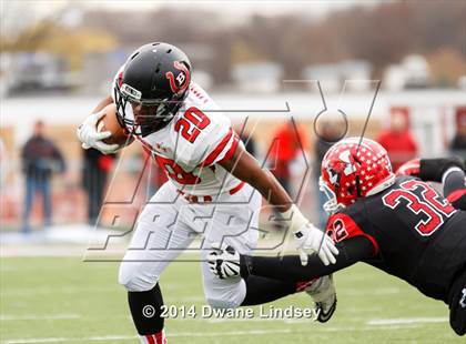 Thumbnail 3 in Barrington vs Maine South (IHSA 8A 2nd Round) photogallery.