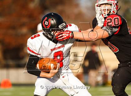 Thumbnail 2 in Barrington vs Maine South (IHSA 8A 2nd Round) photogallery.