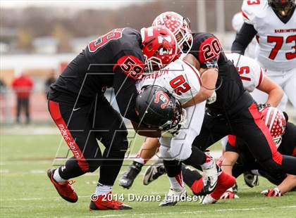 Thumbnail 2 in Barrington vs Maine South (IHSA 8A 2nd Round) photogallery.