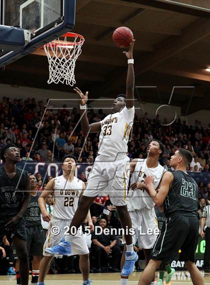 Thumbnail 1 in Moreau Catholic vs. Bishop O'Dowd (CIF NCS D3 Final) photogallery.