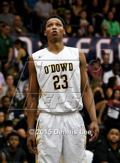 Thumbnail 2 in Moreau Catholic vs. Bishop O'Dowd (CIF NCS D3 Final) photogallery.