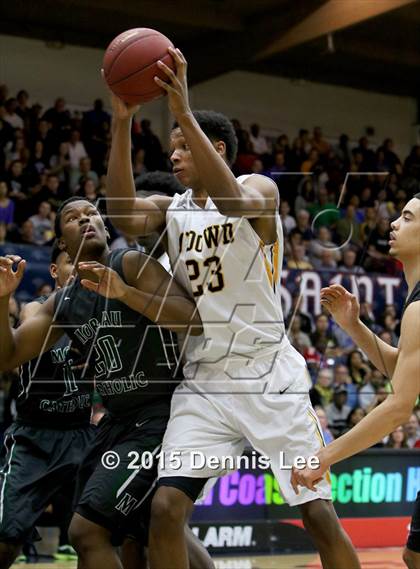 Thumbnail 1 in Moreau Catholic vs. Bishop O'Dowd (CIF NCS D3 Final) photogallery.