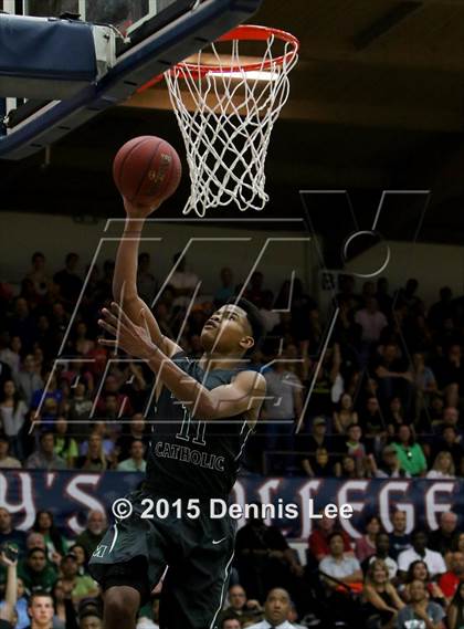 Thumbnail 2 in Moreau Catholic vs. Bishop O'Dowd (CIF NCS D3 Final) photogallery.