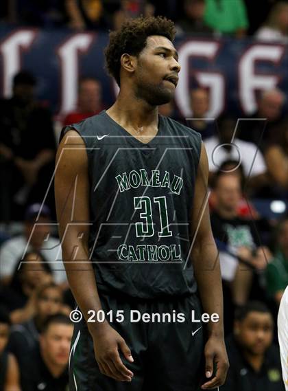 Thumbnail 3 in Moreau Catholic vs. Bishop O'Dowd (CIF NCS D3 Final) photogallery.