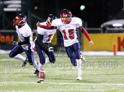 Thumbnail 1 in Binghamton vs. Orchard Park (NYSPHSAA Class AA West Final) photogallery.