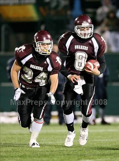 Thumbnail 1 in Binghamton vs. Orchard Park (NYSPHSAA Class AA West Final) photogallery.