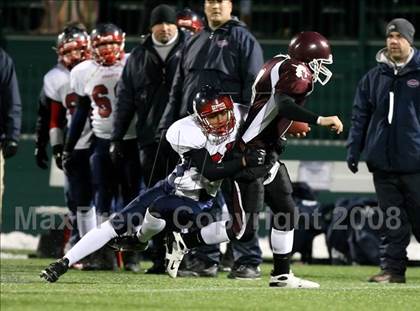 Thumbnail 3 in Binghamton vs. Orchard Park (NYSPHSAA Class AA West Final) photogallery.
