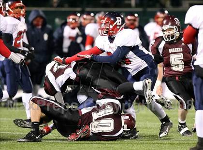 Thumbnail 3 in Binghamton vs. Orchard Park (NYSPHSAA Class AA West Final) photogallery.