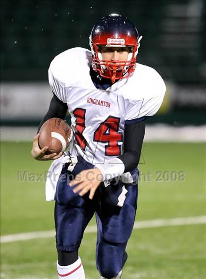 Thumbnail 1 in Binghamton vs. Orchard Park (NYSPHSAA Class AA West Final) photogallery.