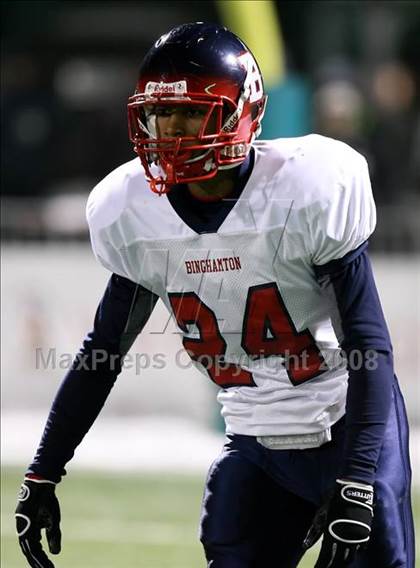 Thumbnail 2 in Binghamton vs. Orchard Park (NYSPHSAA Class AA West Final) photogallery.