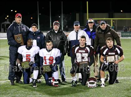 Thumbnail 1 in Binghamton vs. Orchard Park (NYSPHSAA Class AA West Final) photogallery.
