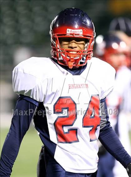 Thumbnail 1 in Binghamton vs. Orchard Park (NYSPHSAA Class AA West Final) photogallery.