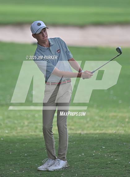 Thumbnail 3 in UIL 6A Boys Golf Finals (Round 1) photogallery.