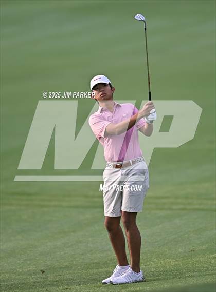 Thumbnail 3 in UIL 6A Boys Golf Finals (Round 1) photogallery.