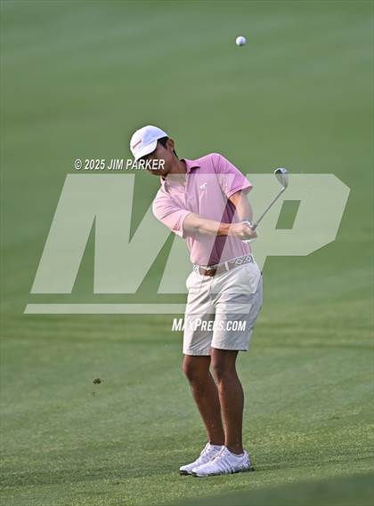 Thumbnail 2 in UIL 6A Boys Golf Finals (Round 1) photogallery.