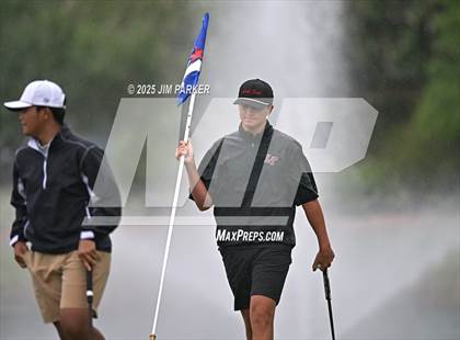 Thumbnail 2 in UIL 6A Boys Golf Finals (Round 1) photogallery.