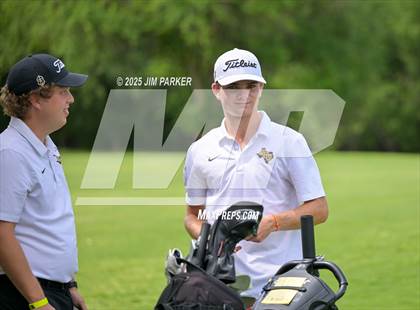 Thumbnail 3 in UIL 6A Boys Golf Finals (Round 1) photogallery.