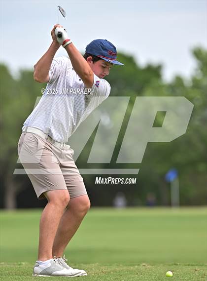 Thumbnail 2 in UIL 6A Boys Golf Finals (Round 1) photogallery.