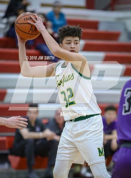 Thumbnail 3 in Manzano vs. Mayfield (Albuquerque Academy Joe Armijo Basketball Classic) photogallery.