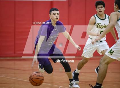 Thumbnail 2 in Manzano vs. Mayfield (Albuquerque Academy Joe Armijo Basketball Classic) photogallery.