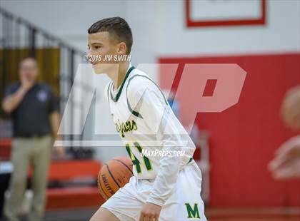 Thumbnail 3 in Manzano vs. Mayfield (Albuquerque Academy Joe Armijo Basketball Classic) photogallery.