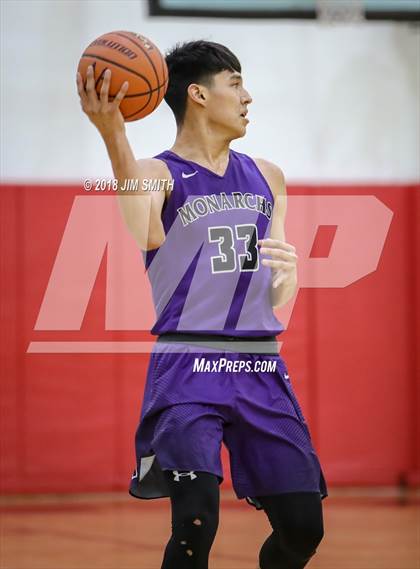 Thumbnail 3 in Manzano vs. Mayfield (Albuquerque Academy Joe Armijo Basketball Classic) photogallery.