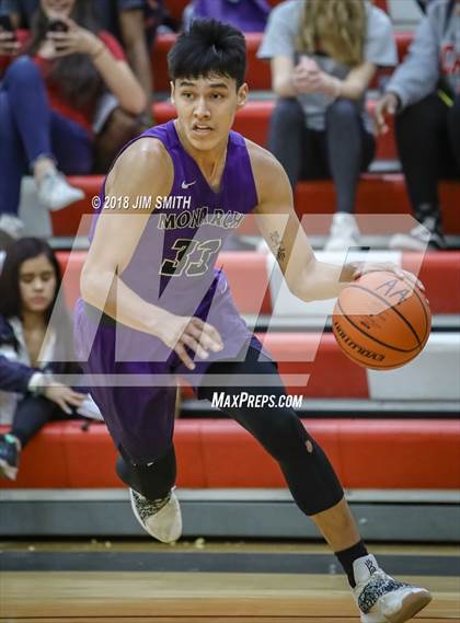 Thumbnail 2 in Manzano vs. Mayfield (Albuquerque Academy Joe Armijo Basketball Classic) photogallery.