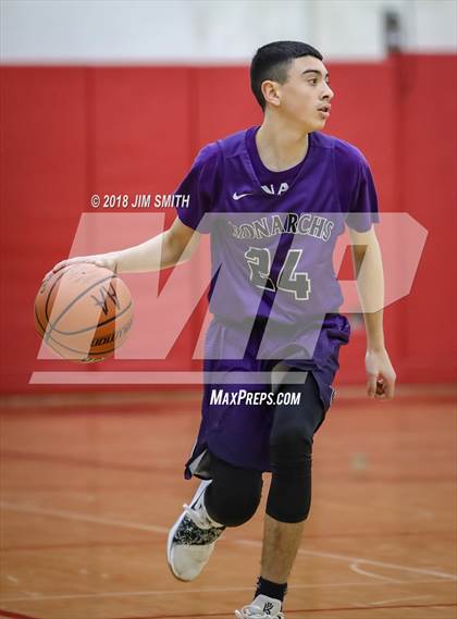 Thumbnail 2 in Manzano vs. Mayfield (Albuquerque Academy Joe Armijo Basketball Classic) photogallery.