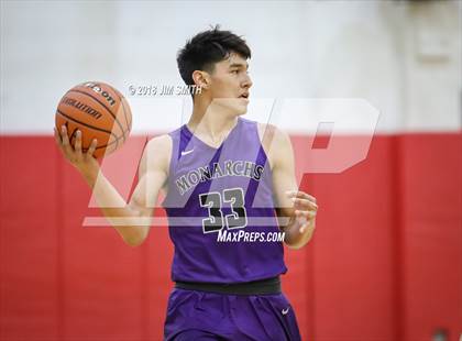 Thumbnail 2 in Manzano vs. Mayfield (Albuquerque Academy Joe Armijo Basketball Classic) photogallery.