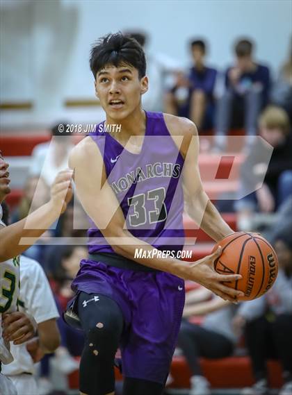 Thumbnail 3 in Manzano vs. Mayfield (Albuquerque Academy Joe Armijo Basketball Classic) photogallery.