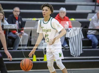 Thumbnail 1 in Manzano vs. Mayfield (Albuquerque Academy Joe Armijo Basketball Classic) photogallery.