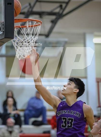 Thumbnail 3 in Manzano vs. Mayfield (Albuquerque Academy Joe Armijo Basketball Classic) photogallery.