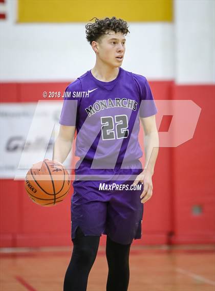 Thumbnail 1 in Manzano vs. Mayfield (Albuquerque Academy Joe Armijo Basketball Classic) photogallery.