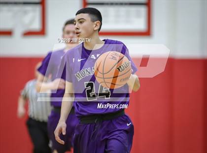 Thumbnail 1 in Manzano vs. Mayfield (Albuquerque Academy Joe Armijo Basketball Classic) photogallery.