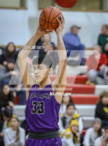 Thumbnail 2 in Manzano vs. Mayfield (Albuquerque Academy Joe Armijo Basketball Classic) photogallery.