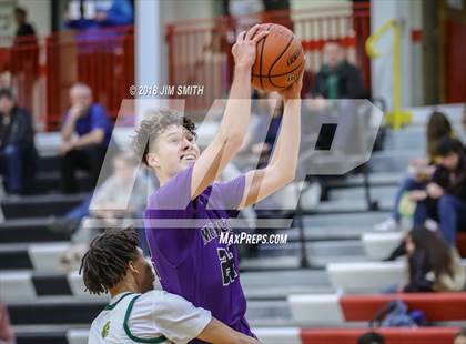 Thumbnail 3 in Manzano vs. Mayfield (Albuquerque Academy Joe Armijo Basketball Classic) photogallery.