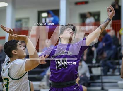 Thumbnail 2 in Manzano vs. Mayfield (Albuquerque Academy Joe Armijo Basketball Classic) photogallery.