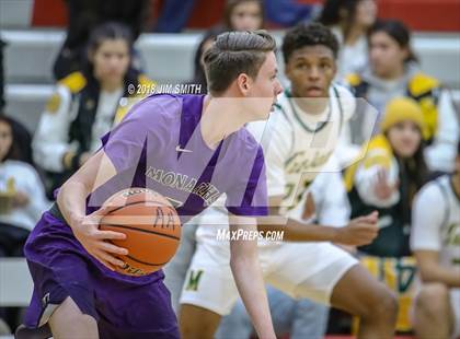 Thumbnail 1 in Manzano vs. Mayfield (Albuquerque Academy Joe Armijo Basketball Classic) photogallery.