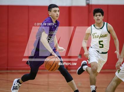 Thumbnail 3 in Manzano vs. Mayfield (Albuquerque Academy Joe Armijo Basketball Classic) photogallery.