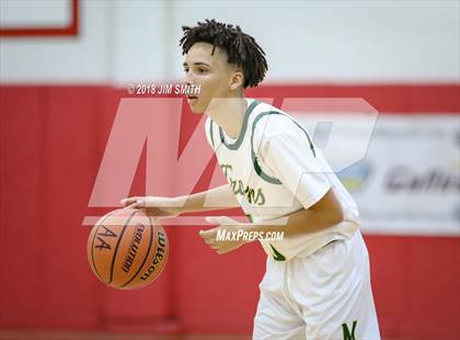 Thumbnail 3 in Manzano vs. Mayfield (Albuquerque Academy Joe Armijo Basketball Classic) photogallery.