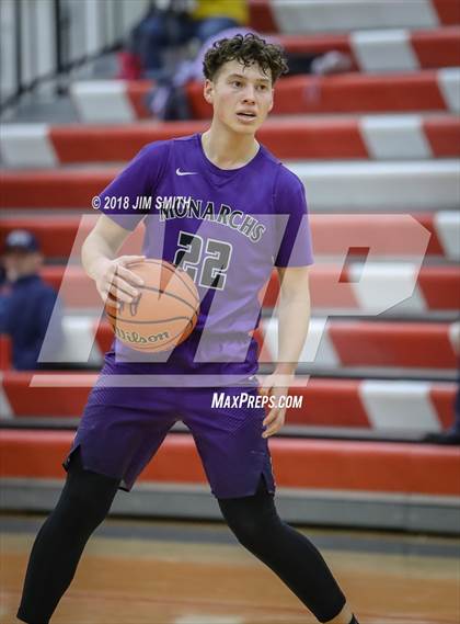 Thumbnail 1 in Manzano vs. Mayfield (Albuquerque Academy Joe Armijo Basketball Classic) photogallery.